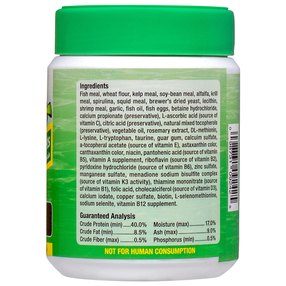 Ocean Nutrition Formule Deux - paillettes dans emballage hermétique, fraîcheur et nutrition durable.
