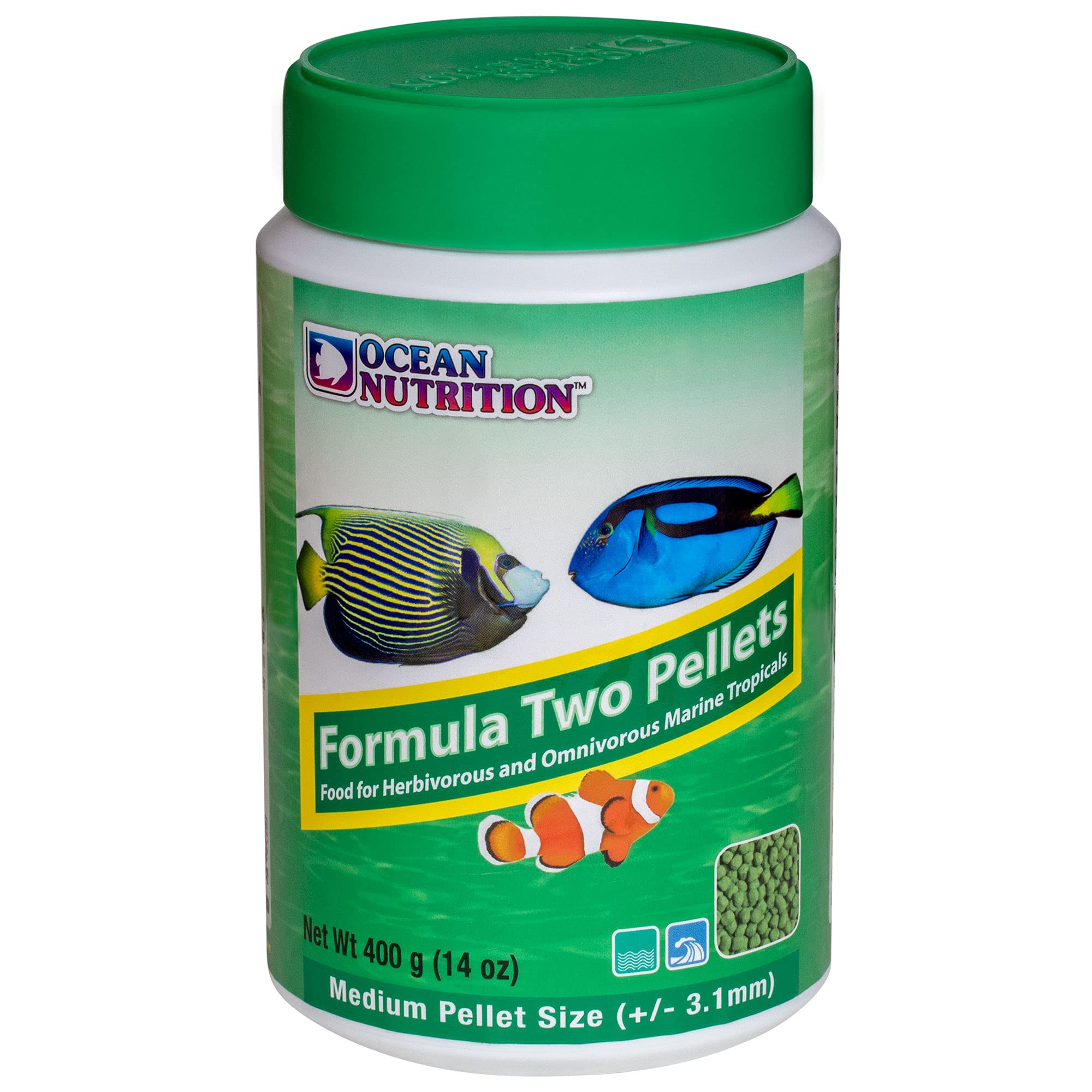 Ocean Nutrition Formule Deux, portion 400 g, fraîcheur conservée grâce au conditionnement sous vide.