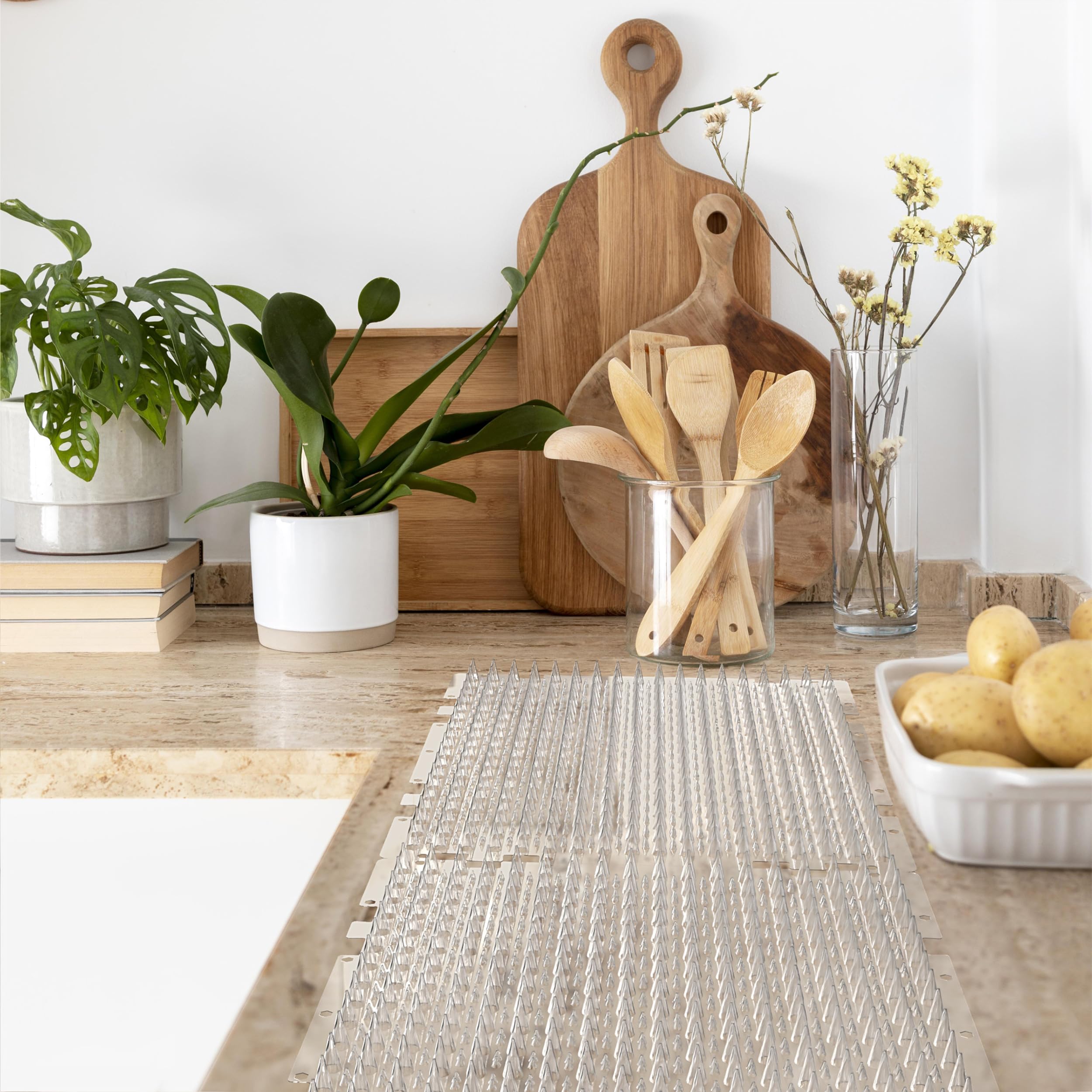 OCEANPAX Scat Mat transparent: se fond dans le décor tout en dissuadant les animaux