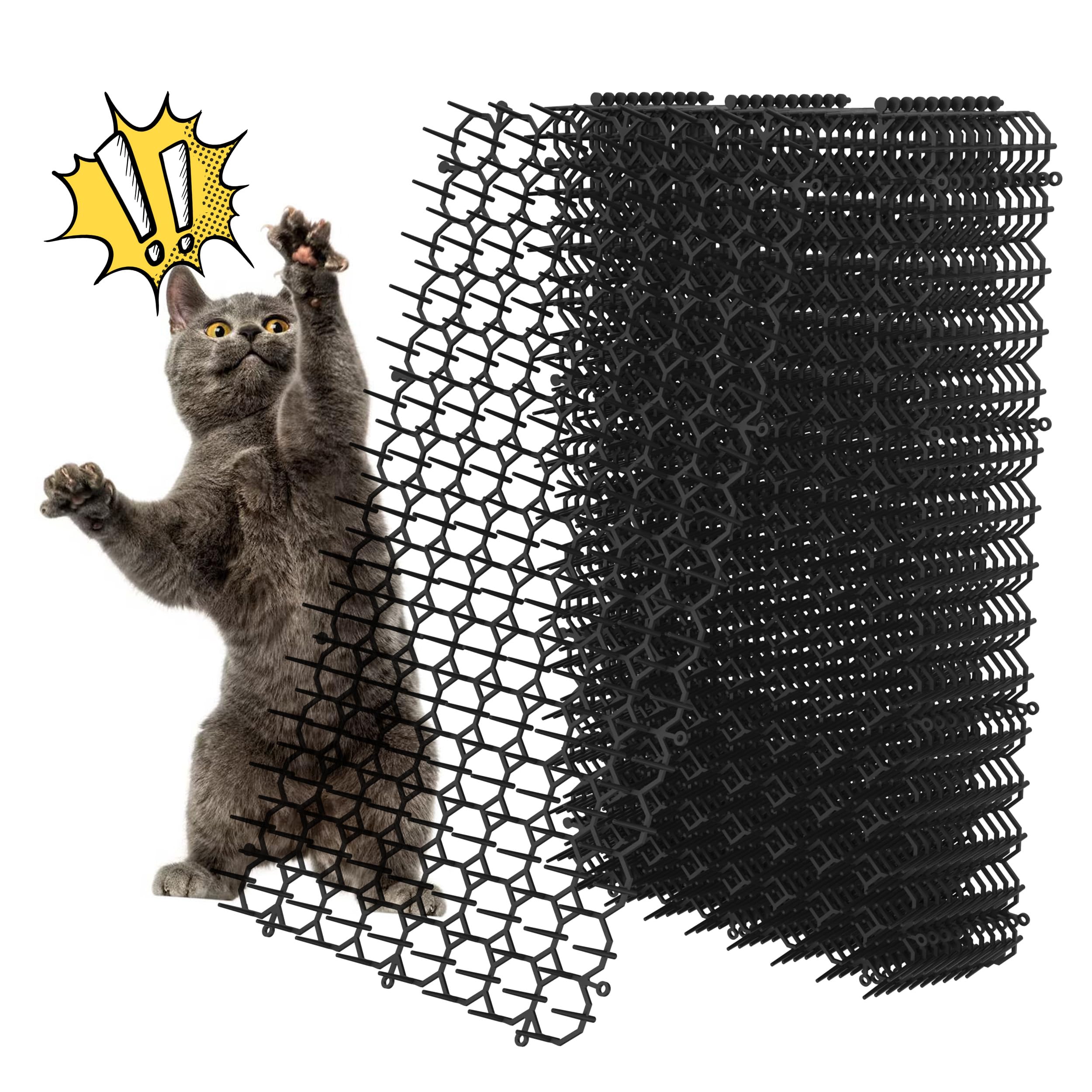 OCEANPAX tapis anti-chats à pointes, protège jardin et surfaces sans intrusion.