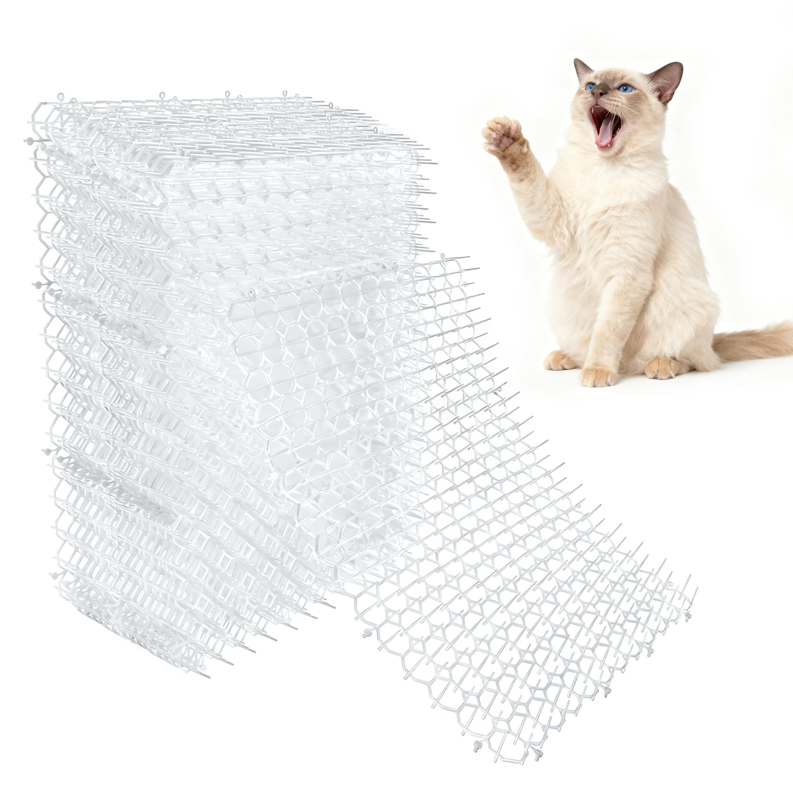 OCEANPAX Tapis anti-scat transparent sur canapé protégeant le mobilier.
