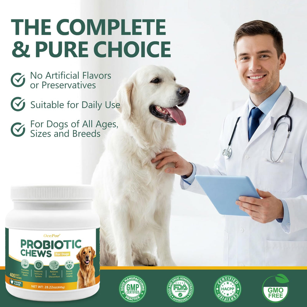 OcePor – soutien digestif et immunitaire chez le chien