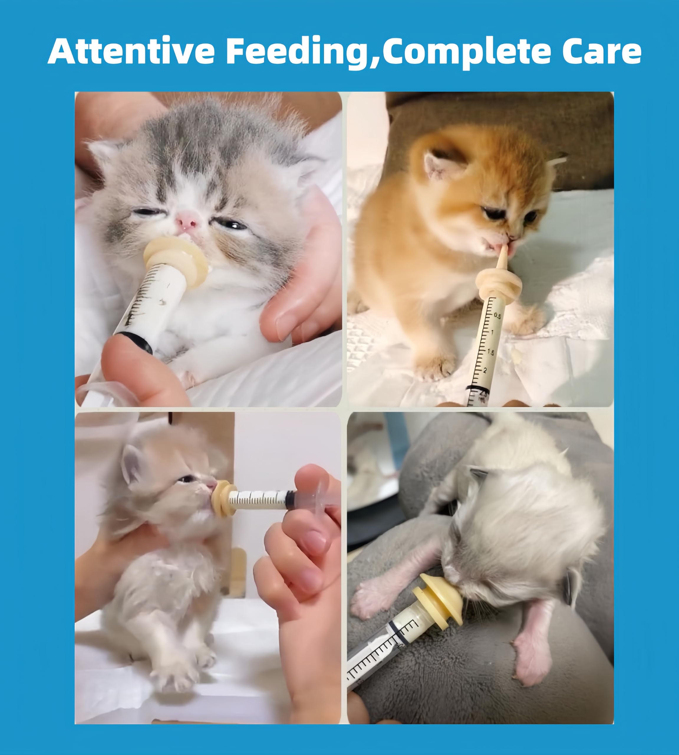 Kit de nourrissage OCTKITE pour petits animaux, utile en refuges et foyers
