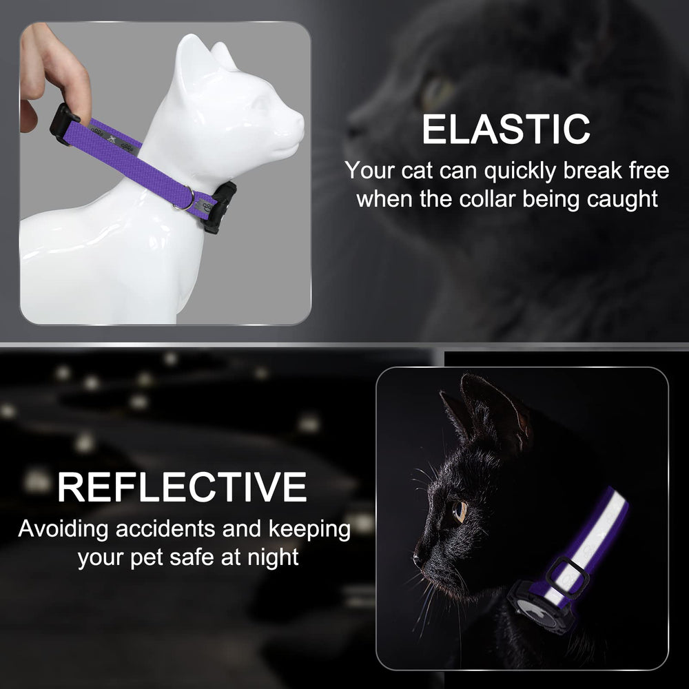 Odokele collier AirTag intégré pour chat, protection de l'appareil.