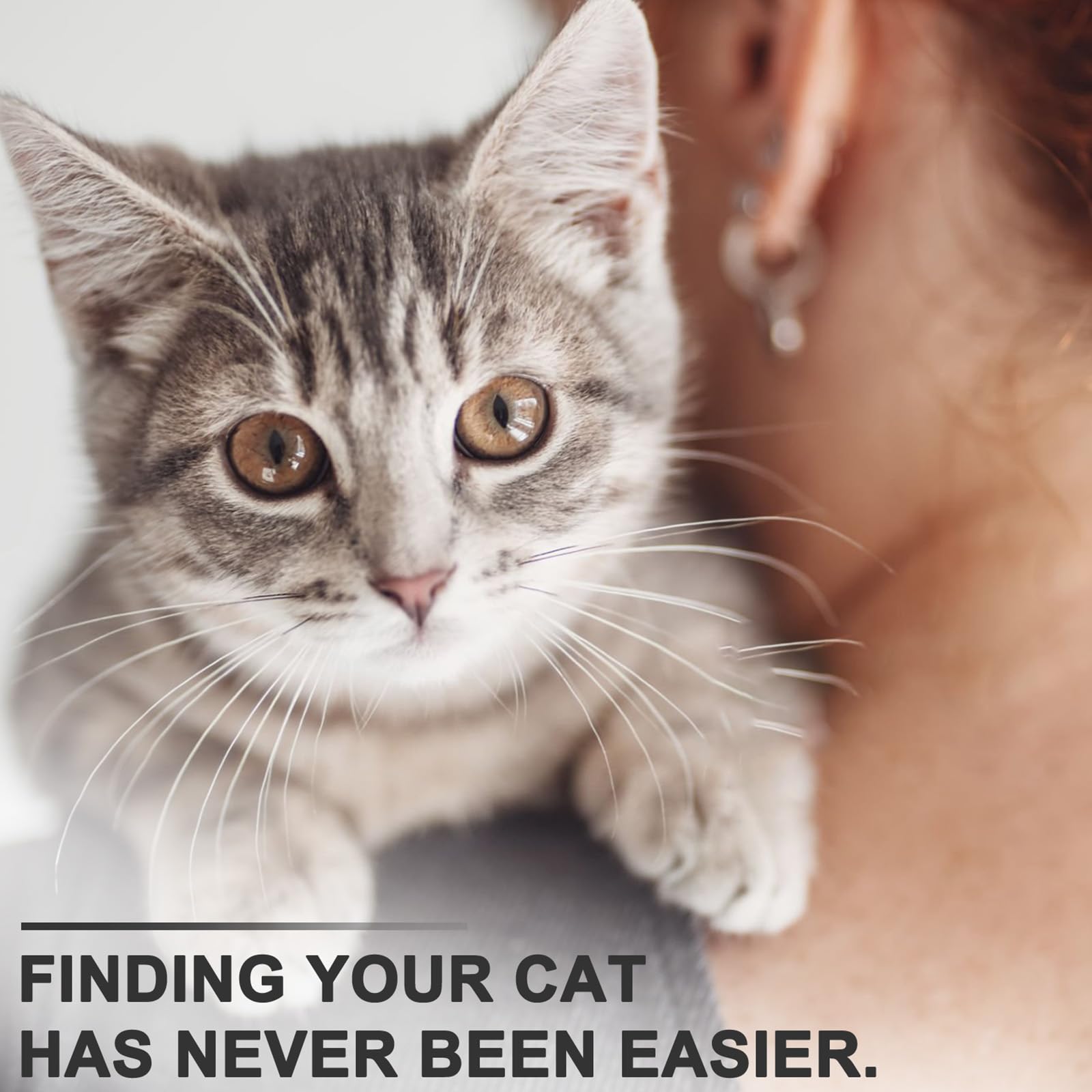 Odokele collier AirTag sûr et pratique pour le quotidien des chats olive
