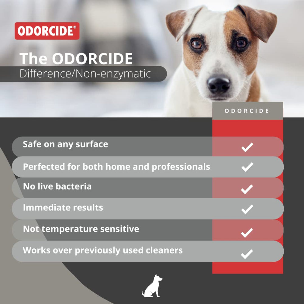 Odorcide Concentre — sécurité après utilisation pour enfants et animaux.