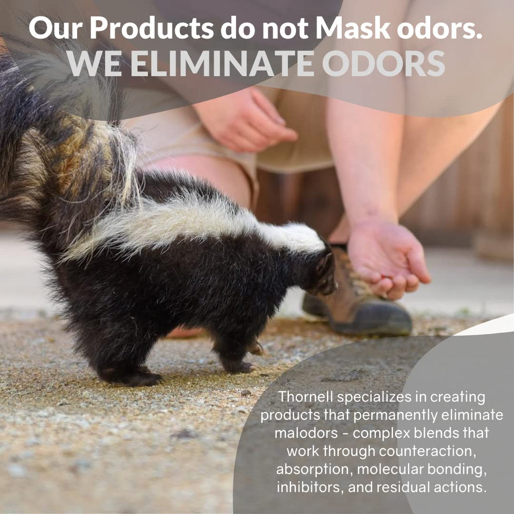 Odorcide Skunk Off, lavage vêtements pour retirer les odeurs sans enzymes.