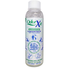 Bouteille OdorXit concentré prête à diluer pour neutraliser les odeurs.