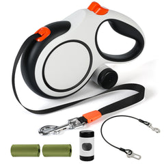 ODRIEW laisse retractable 26 pieds anti-enchevetrement pour balades sans nœuds.