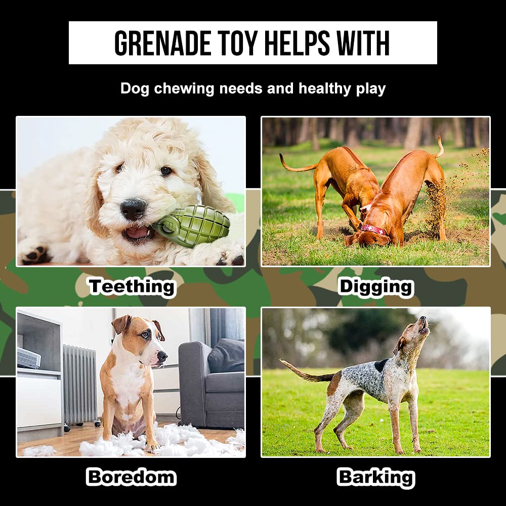 O.G.B. grenade-design-militaire: allure robuste et esprit aventureux pour chien et propriétaire.
