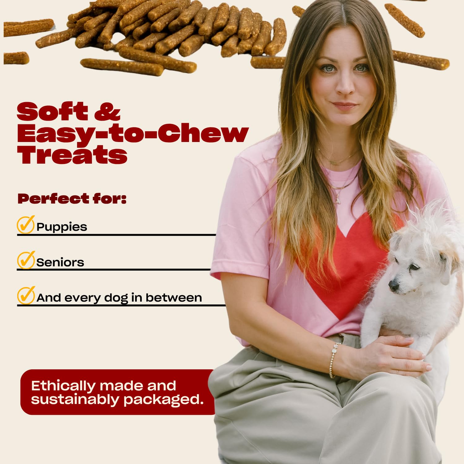 OH NORMAN! texture douce chiot, parfaite pour les séances de jeu et d'apprentissage.