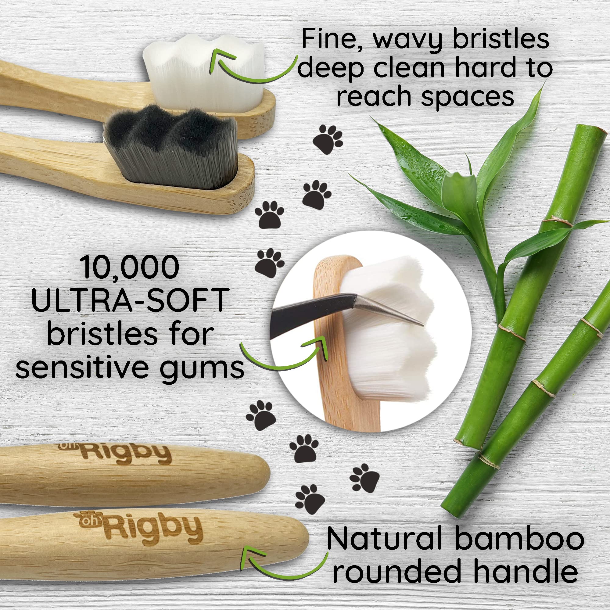 OH RIGBY-poignee-bambou-biodégradable: manche biodégradable facile à saisir pour une routine dentaire.