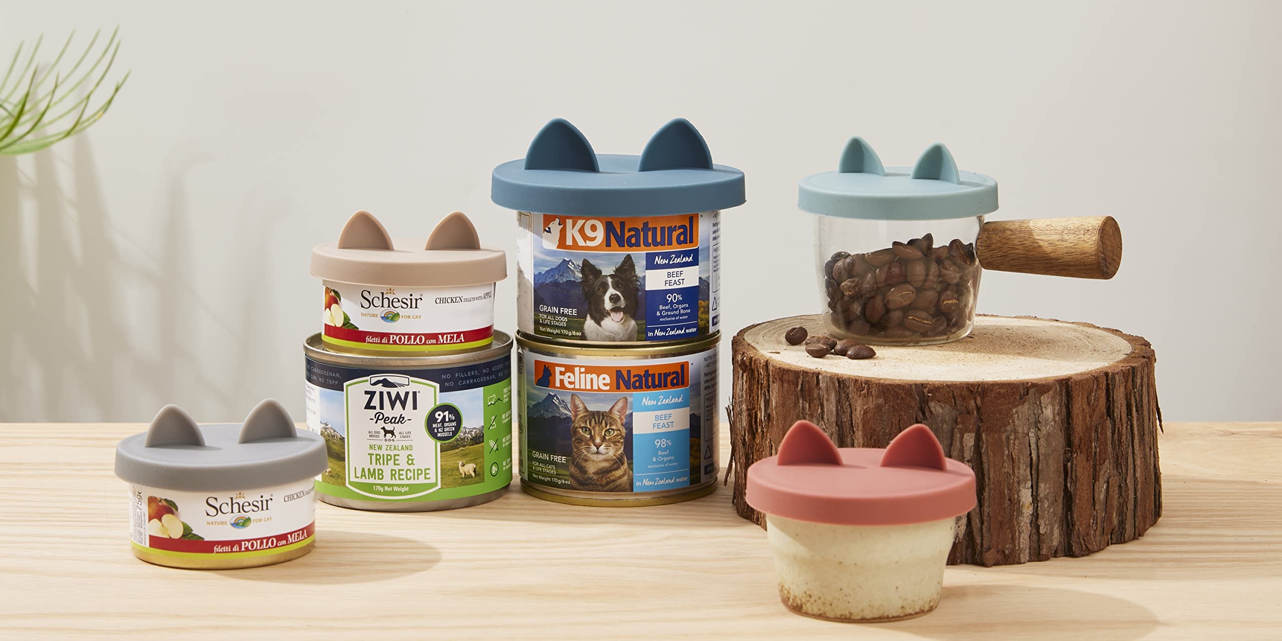 OHMO – Bleu clair, rangement pratique et fermeture simple.