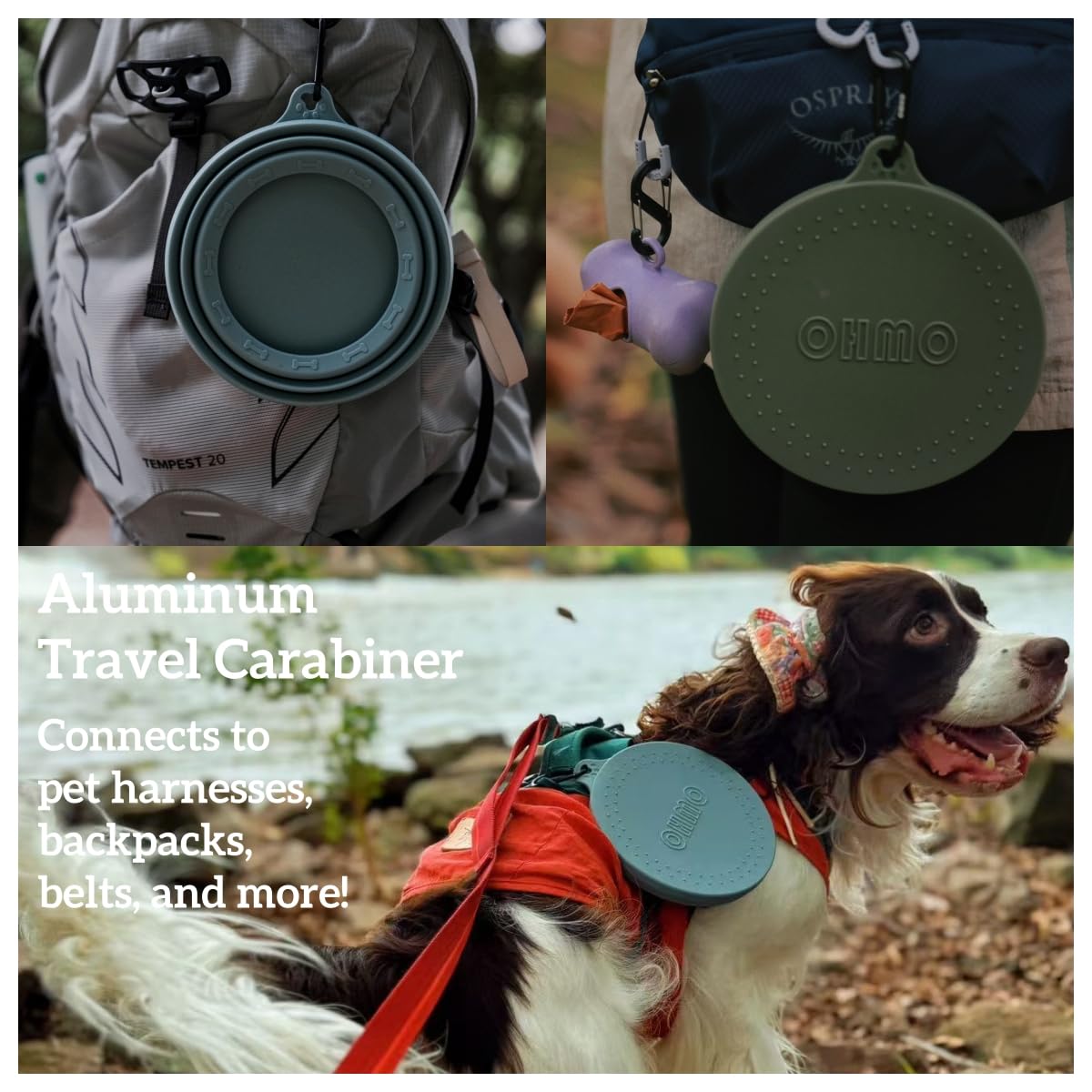Bol OHMO grande capacité 34oz pour chiens de grande taille.