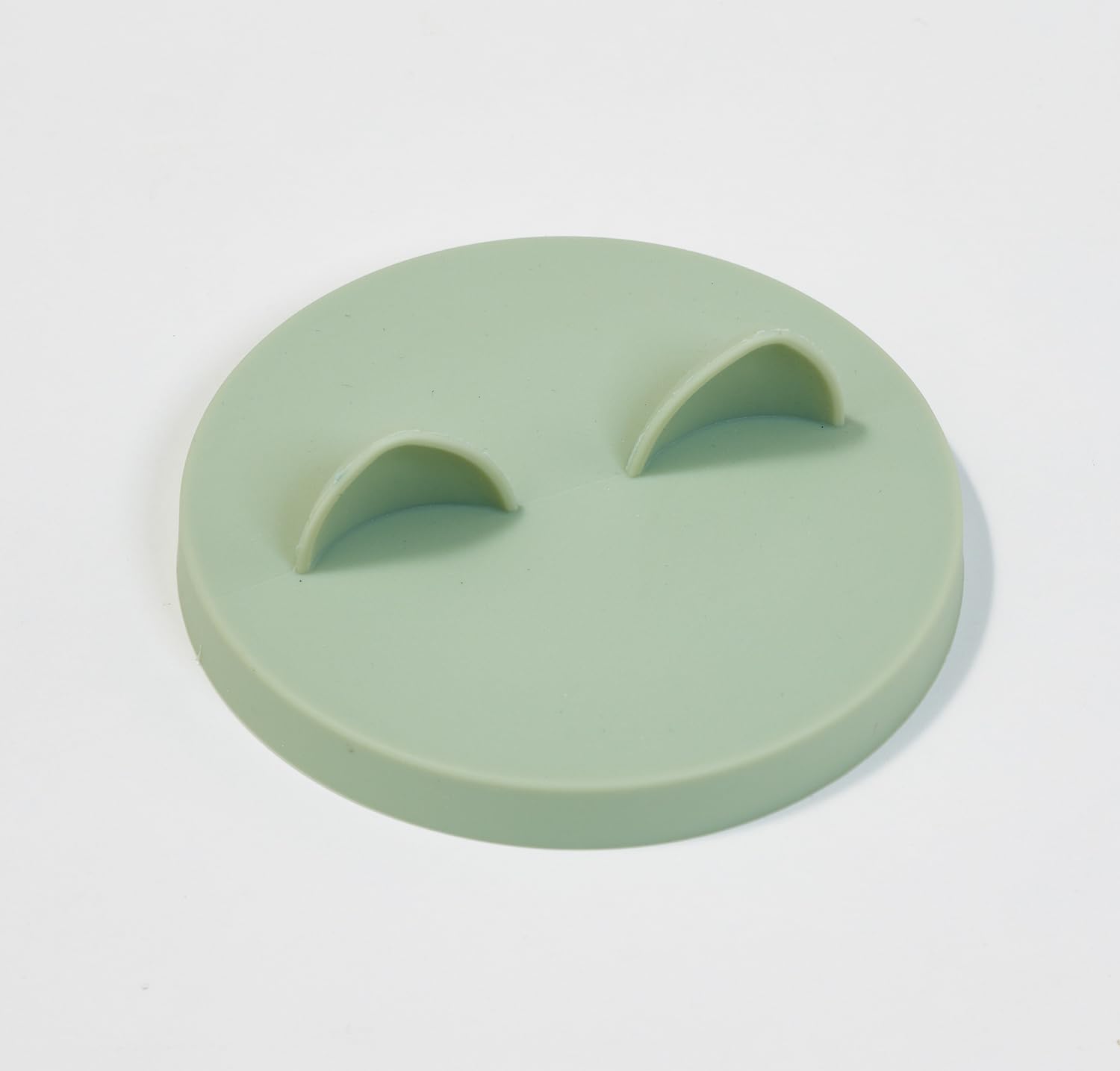 OHMO bouchon silicone sans BPA vert clair, garde les aliments frais plus longtemps.