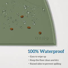 OHMO tapis silicone étanche, nettoyage rapide.