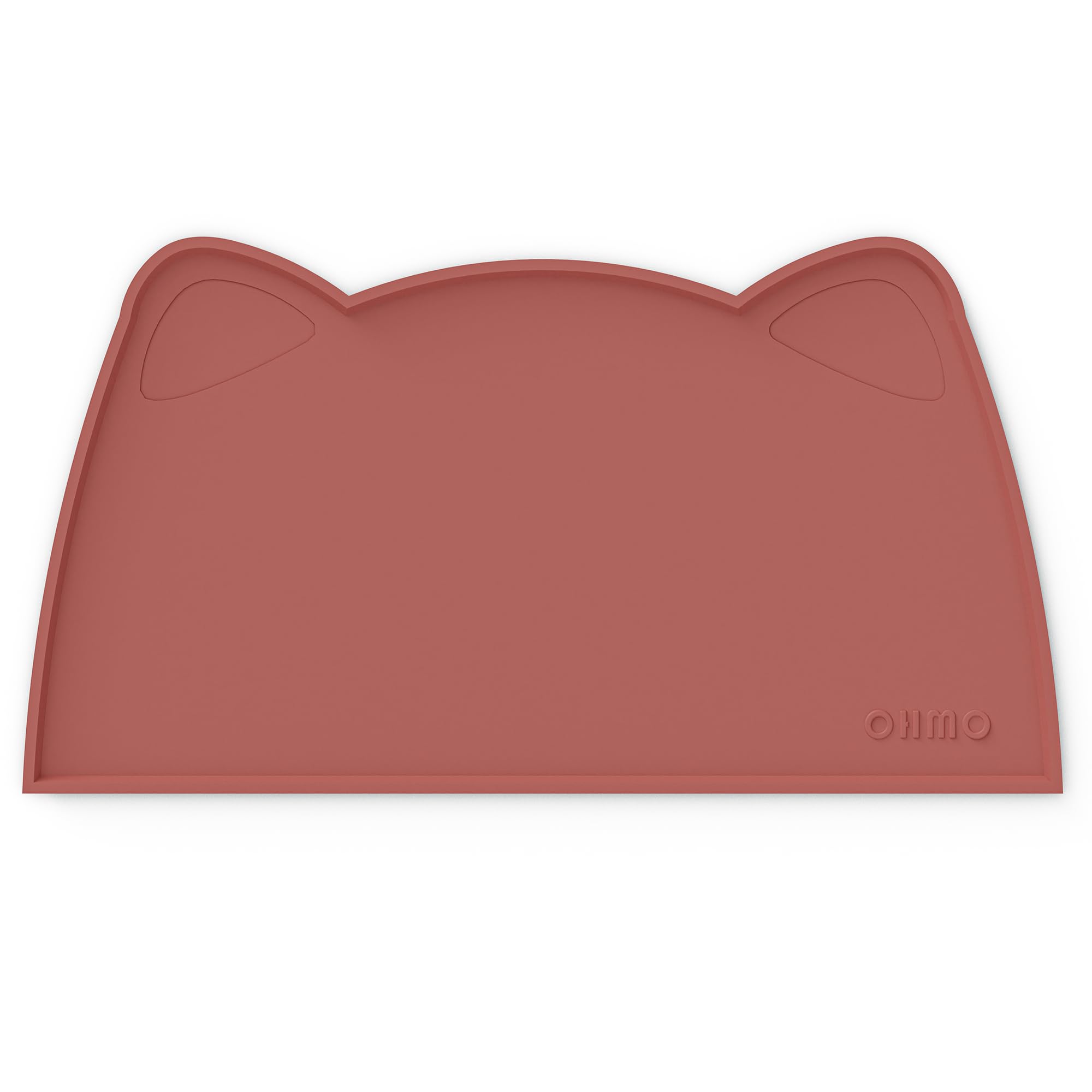 OHMO tapis alimentation chat silicone antiderapant, evite les eclaboussures.
