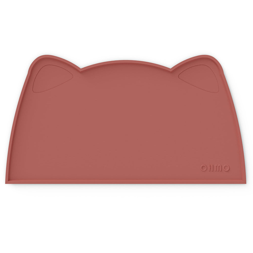 OHMO tapis alimentation chat silicone antiderapant, evite les eclaboussures.