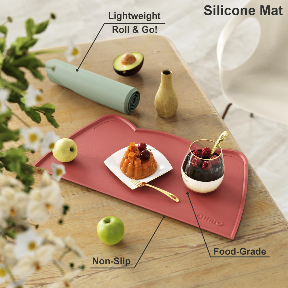 OHMO tapis alimentation pliable facile a rouler pour le voyage