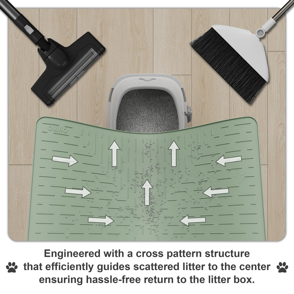 OHMO tapis étanche et sans BPA protège les sols et les surfaces