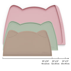 OHMO Tapis silicone étanche et facile à nettoyer sous les repas