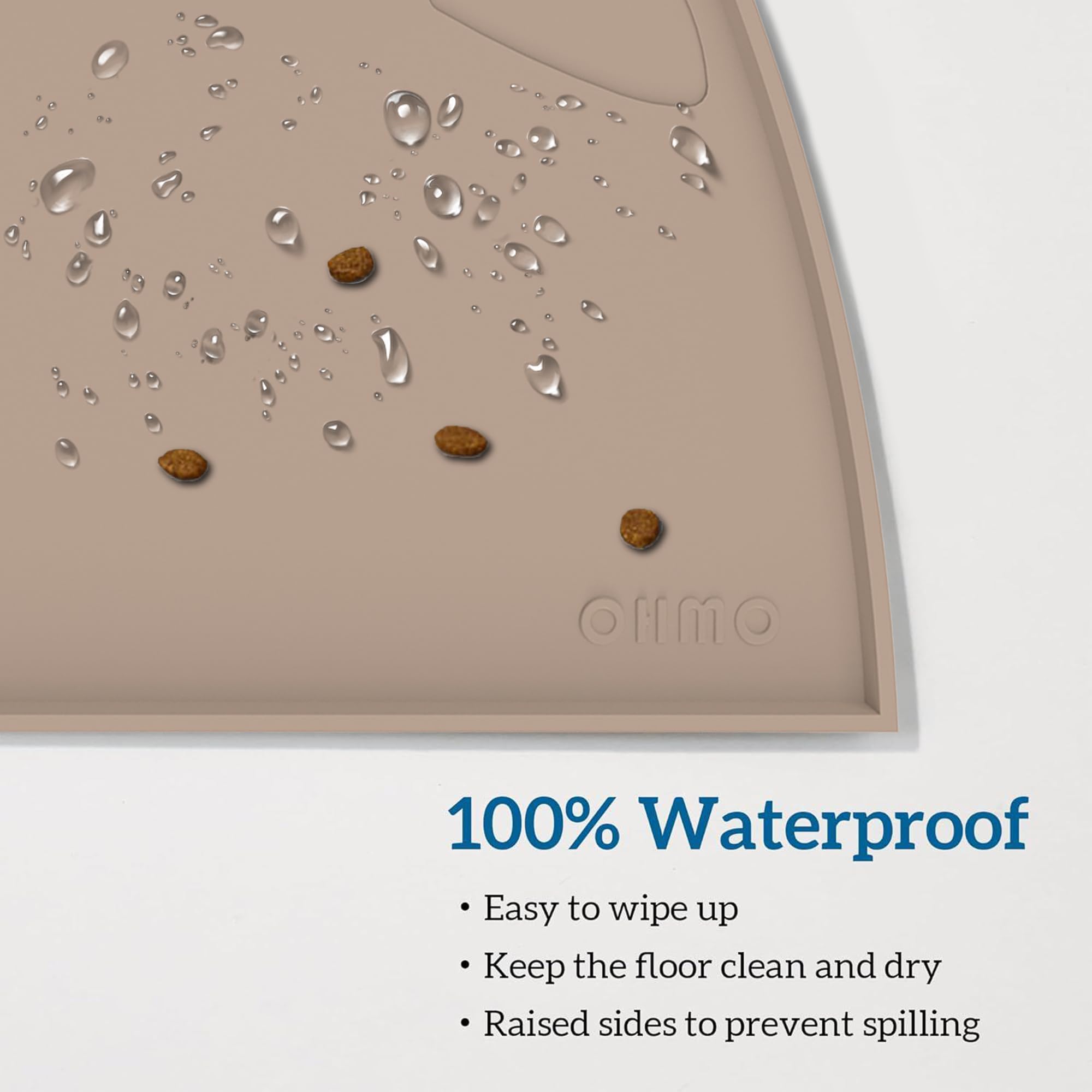 OHMO Tapis silicone transportable et pliable pour voyages
