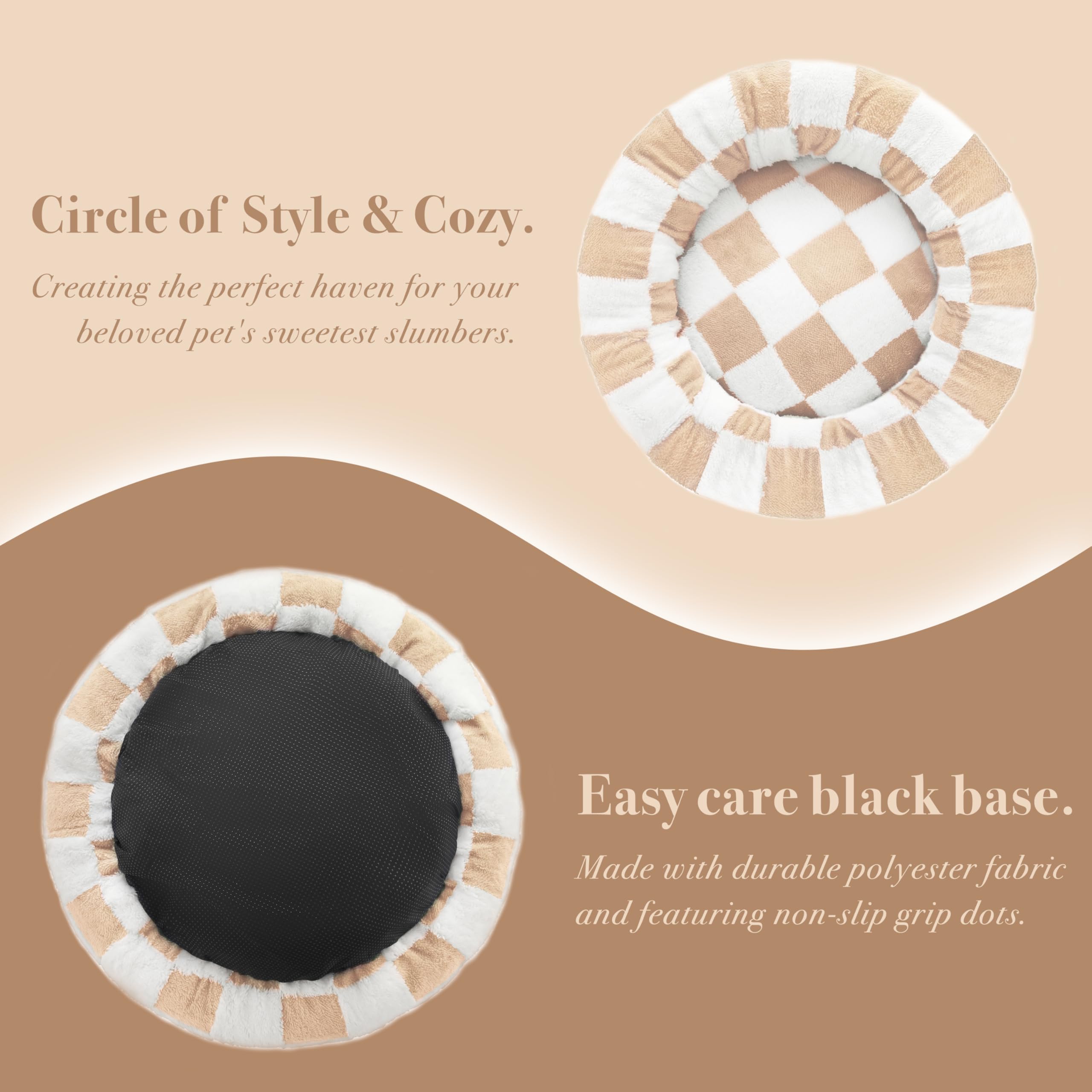Lit rond Ohocut, forme ergonomique pour sécurité et cocon.