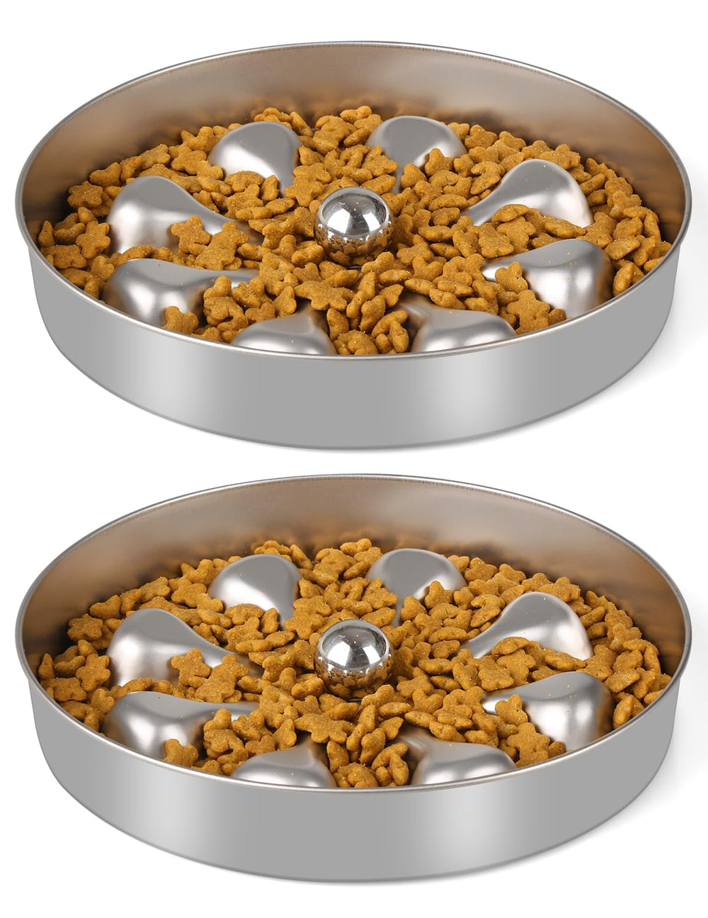 Bol Oiwliur double-face avec grande capacité pour repas variés.