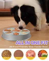 Tapis antiglisse Oiwliur pour bol, stabilité lors du repas.