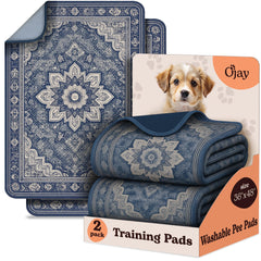 Tapis d'entraînement O'JAY ultra absorbant, confort et propreté pour chiots.