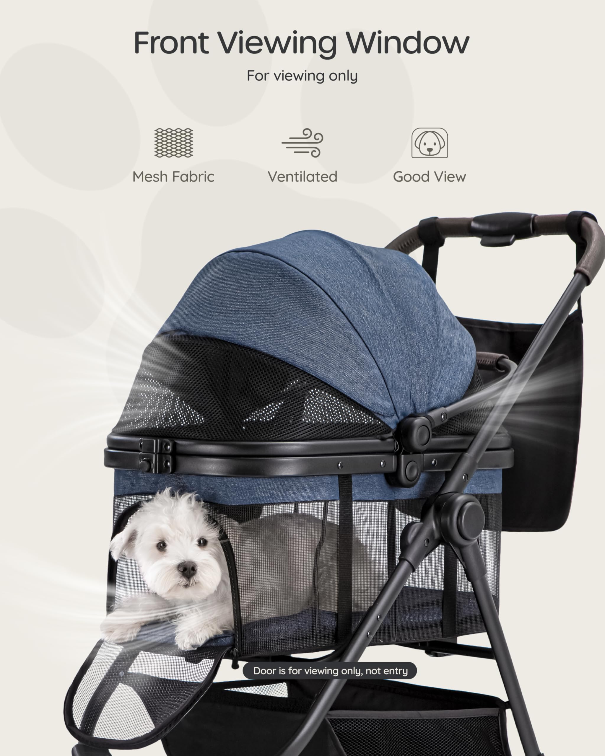 Capot réglable avec ombrage double pour protection solaire