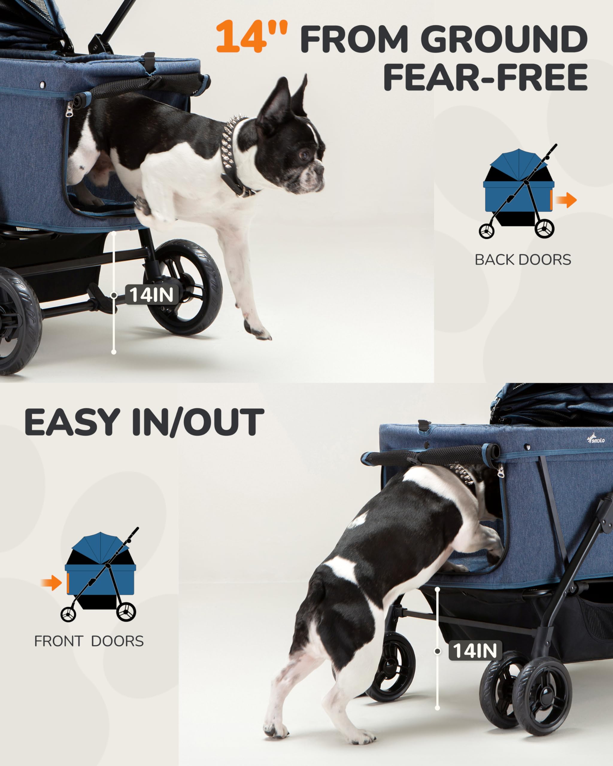 ojcme-poussette-chien-gobelet-avant: porte-gobelet pratique lors des sorties.