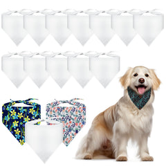 OKBA bandana chien sublimation – ensemble de 30 pièces prêt à personnaliser.