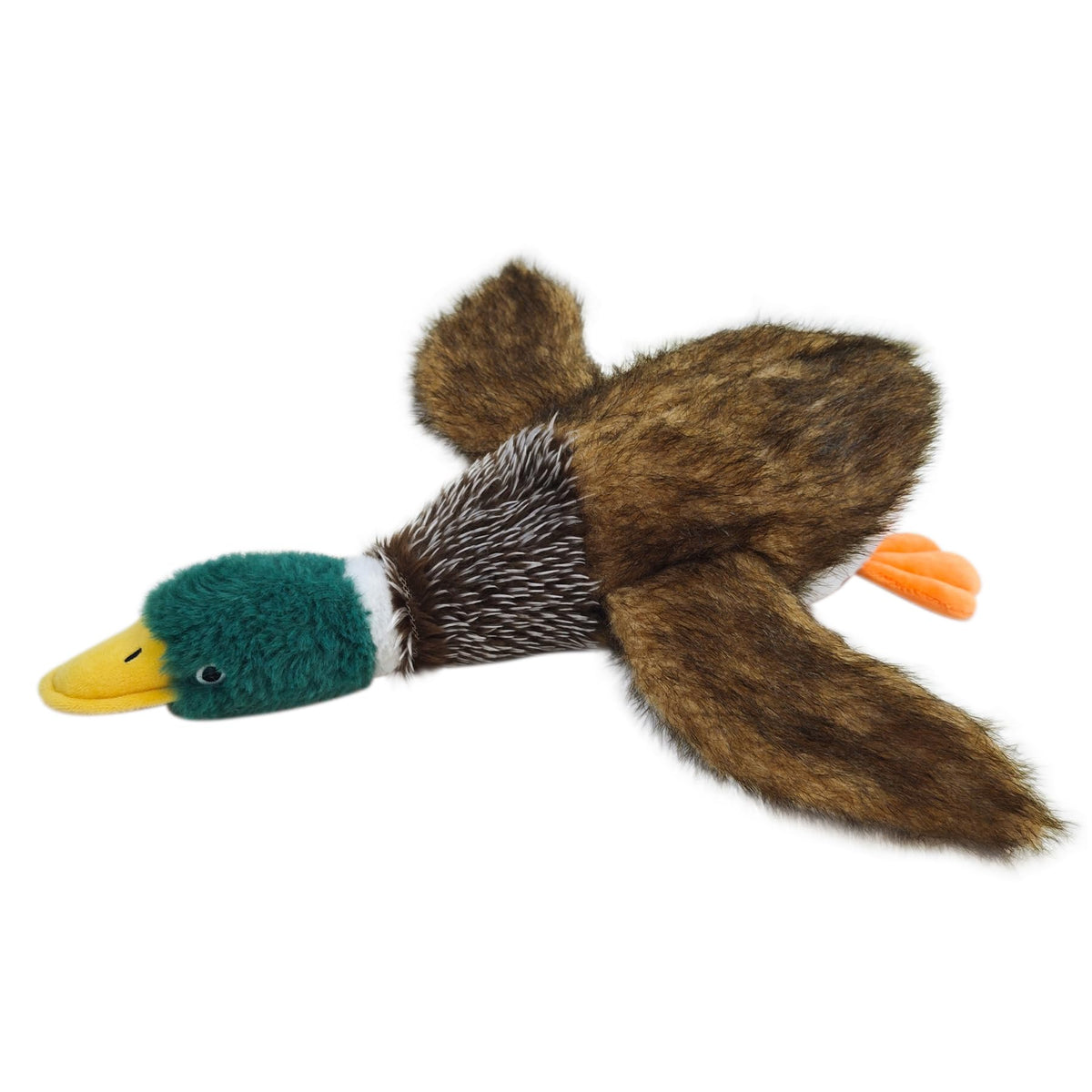 okegztoa canard colvert interactif peluche, stimule le jeu et l'exploration chez le chien.