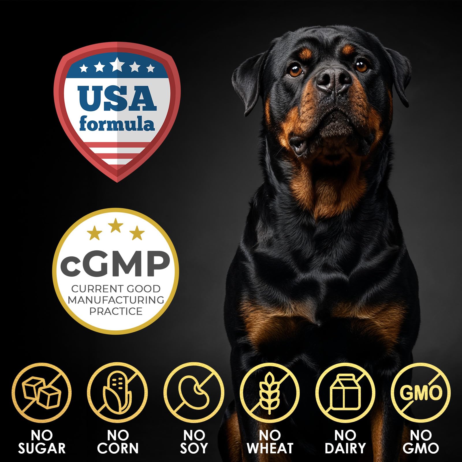 OKKÖBI 11-en-1 Chews chien énergique, énergie durable après utilisation.