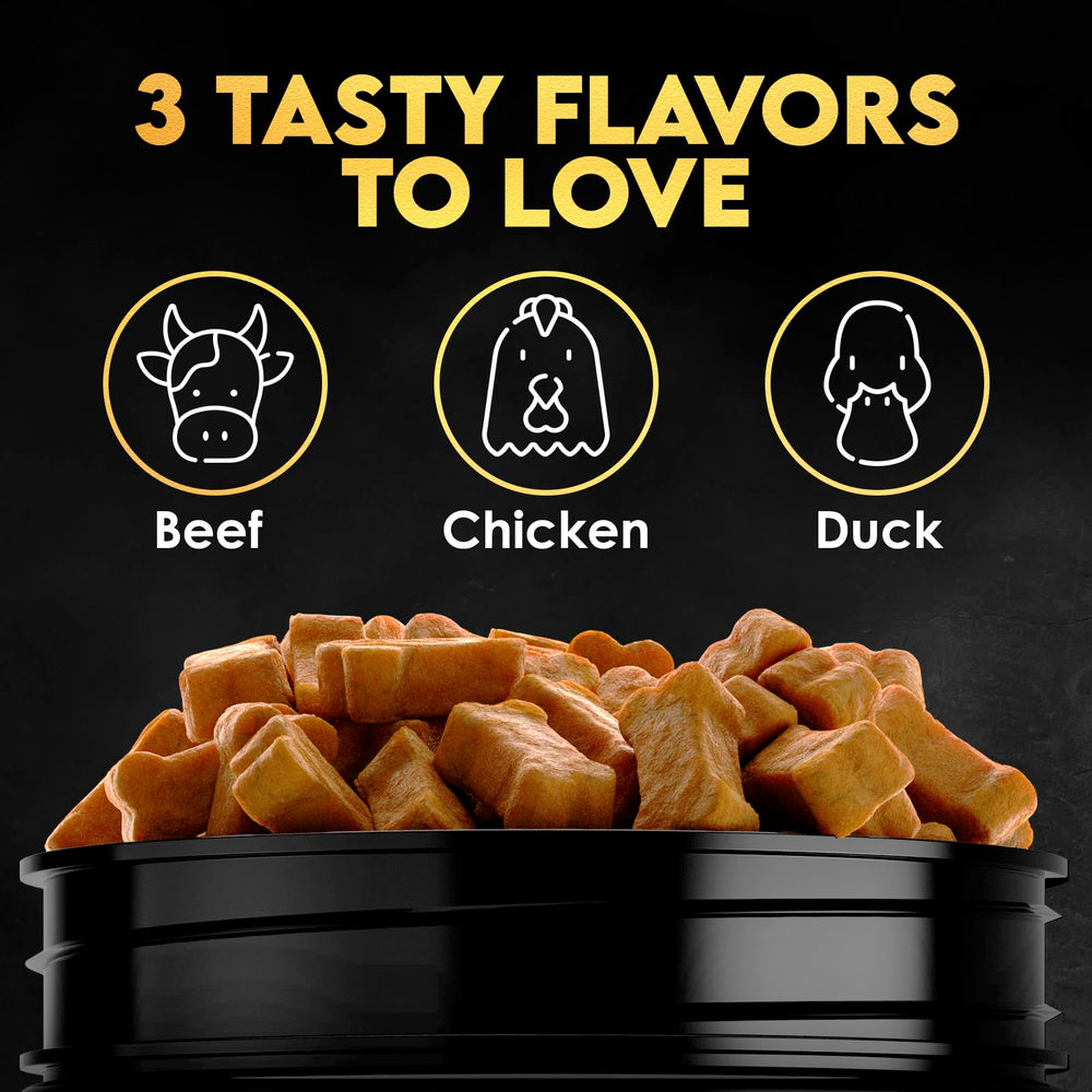 OKKÖBI 11-en-1 Chews adaptés pour chiots et chiens adultes au quotidien.