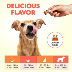 OKKÖBI friandises urinaires chien bouchée facile à donner chaque jour.