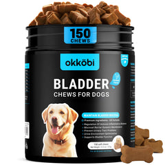 OKKÖBI friandises urinaires chien emballage pratique et prise facile.