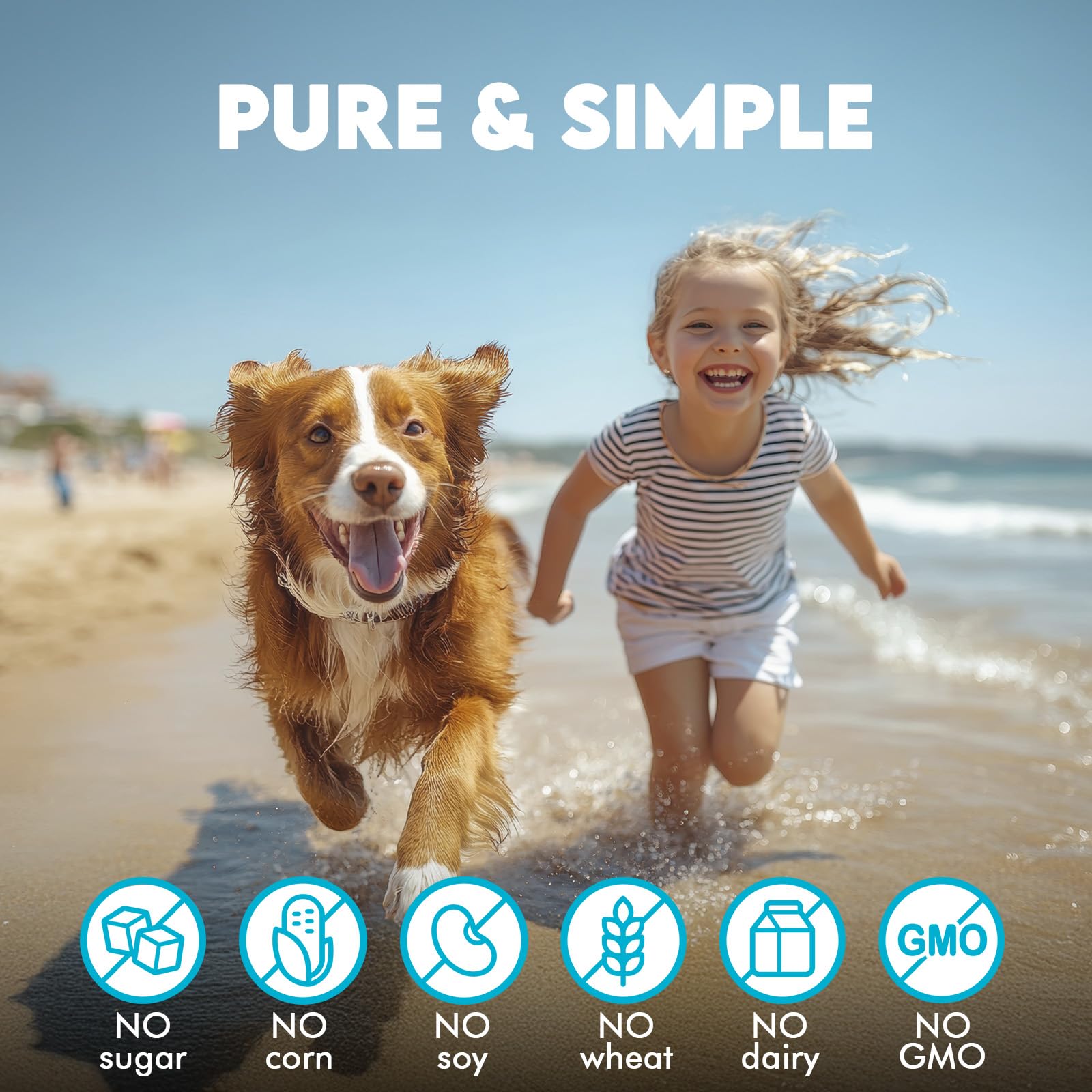 OKKÖBI Omega 3 pour chiens – programme de 150 gommes pour une routine durable.