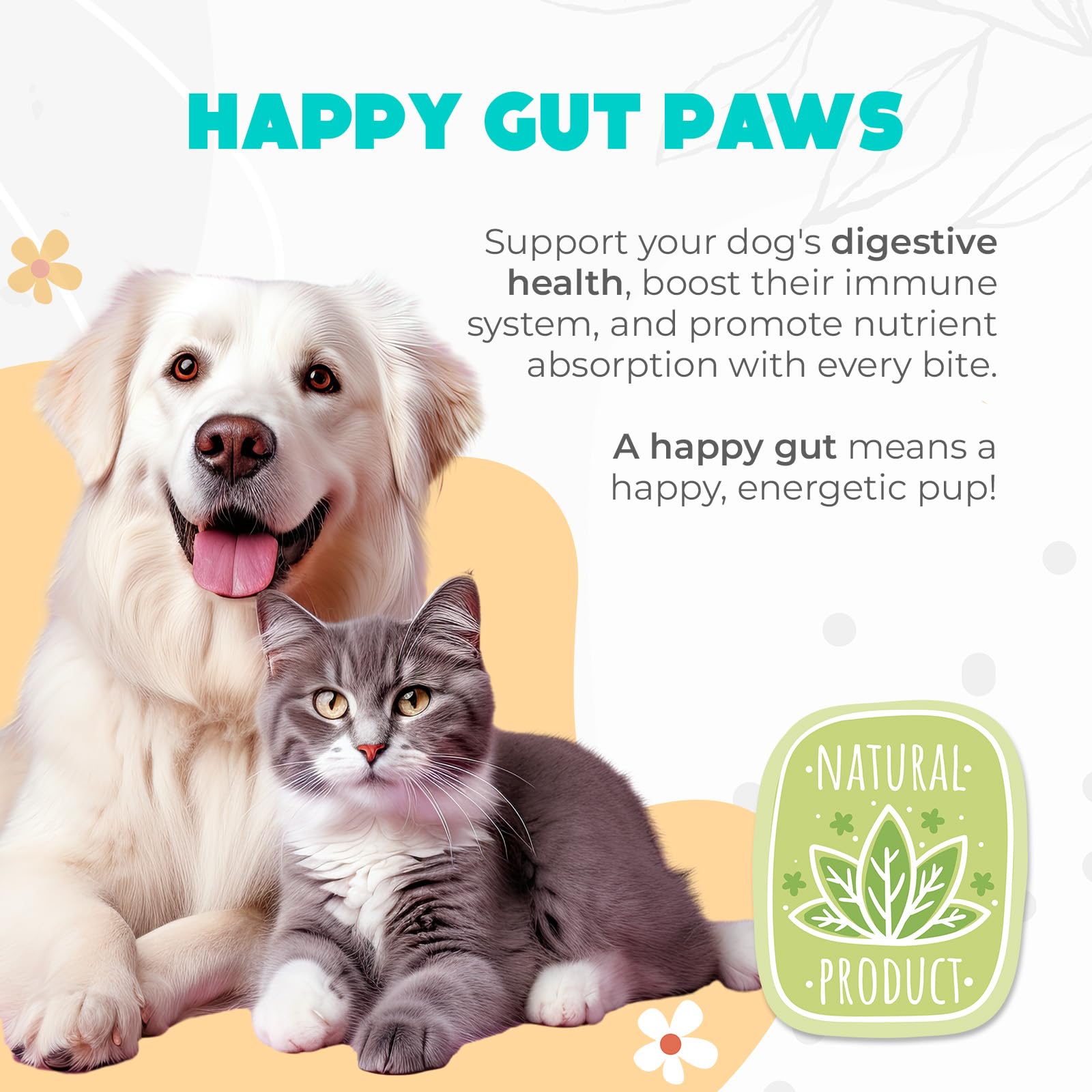 Gommes saveur potiron vegan OKKÖBI, option végétalienne pour chien.