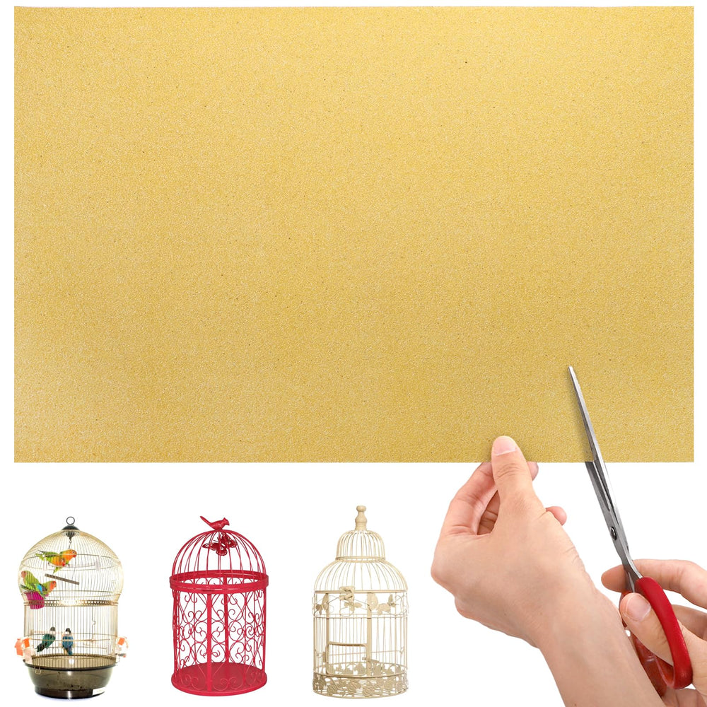 Okllen papier gravier pour cage d'oiseaux – 50 pièces par paquet