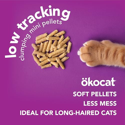 ökocat clumping rapide, mini-pellets en bois