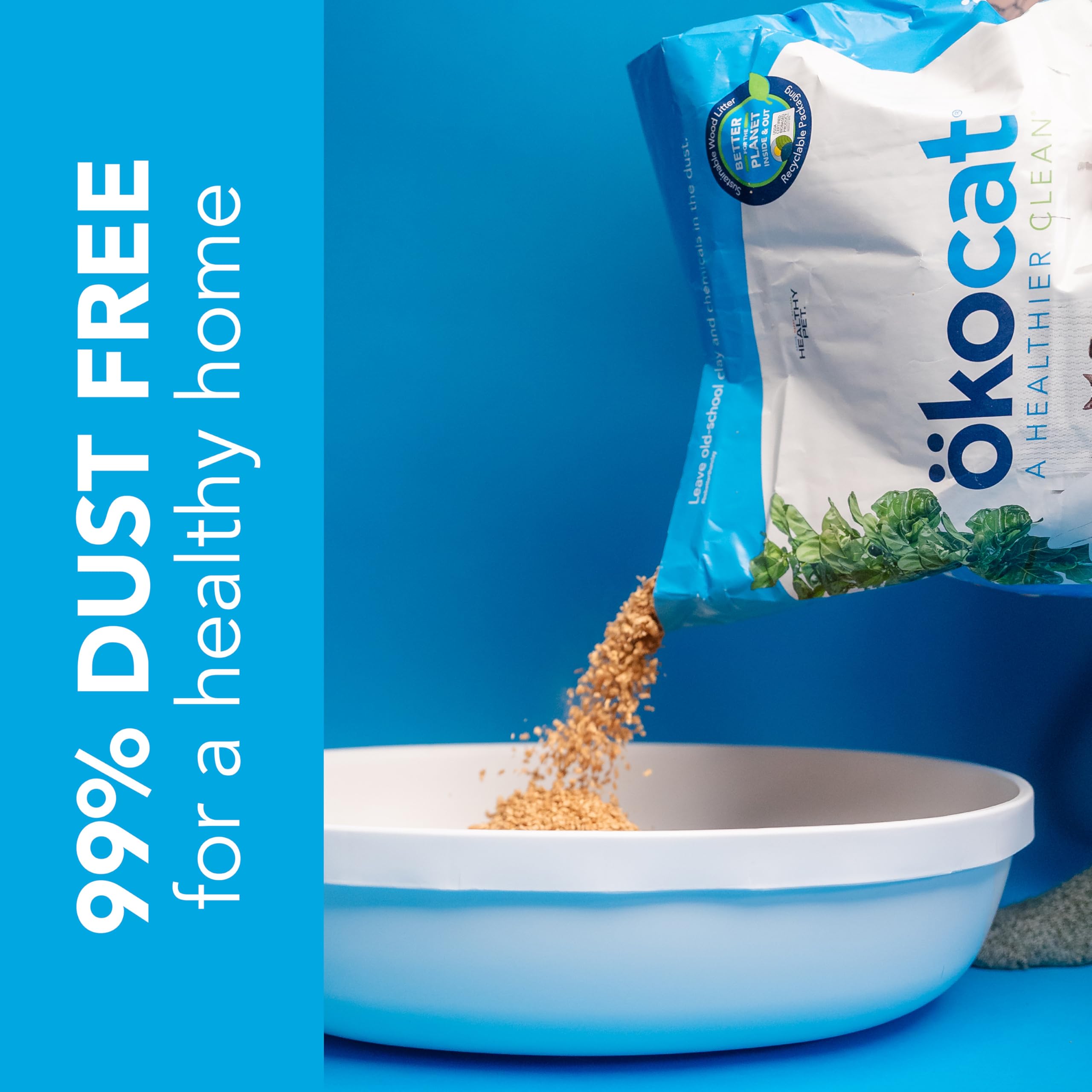 ökocat litière compatible pour tous les chats: polyvalente.