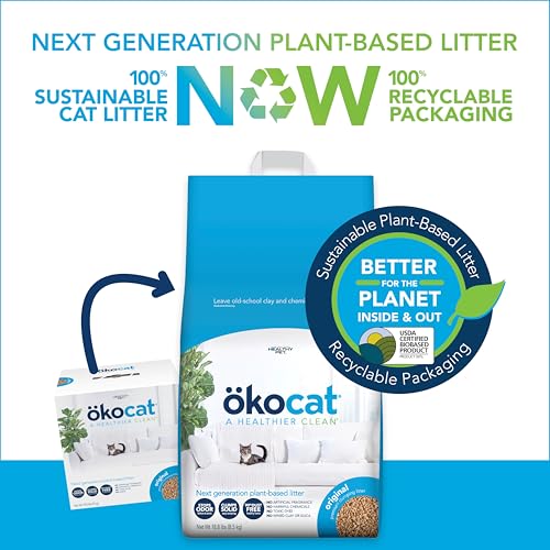 ökocat litière contrôle odeurs bois naturel: fraîcheur durable.