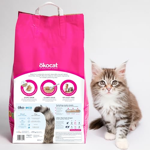 okocat formation-grumeaux-solides: élimination facile des excréments.