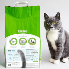 ökocat litière papier sans parfum, idéale pour chats sensibles