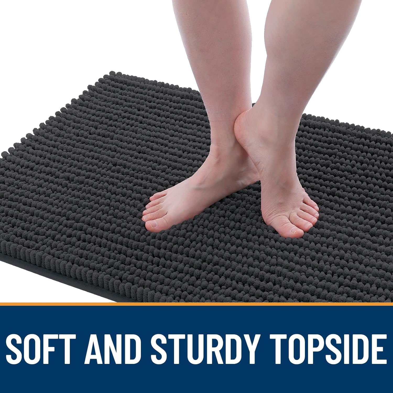OLANLY tapis anti-glisse avec base texturée assure stabilité