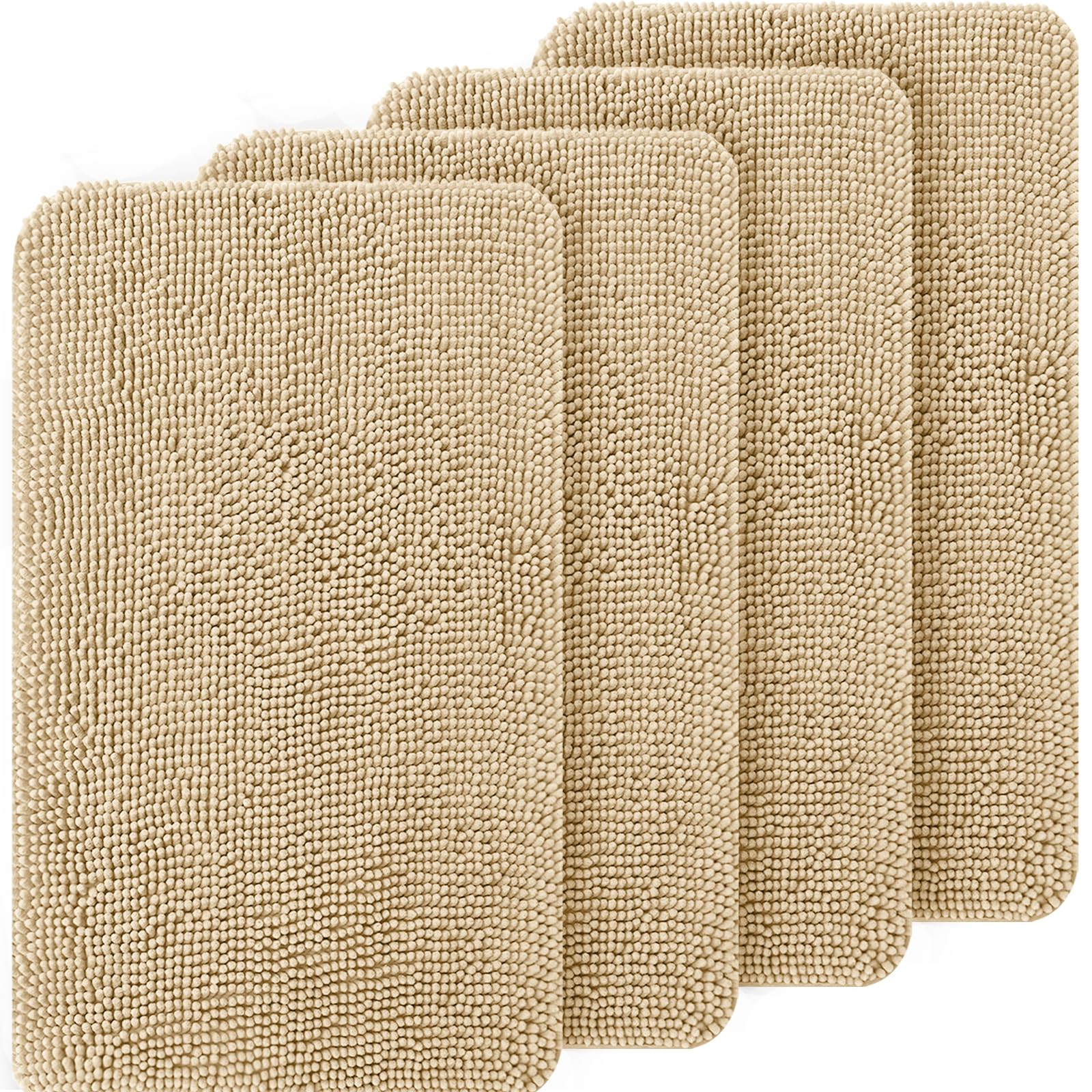 Tapis OLANLY en chenille pour chien, douceur et chaleur sous les pieds.