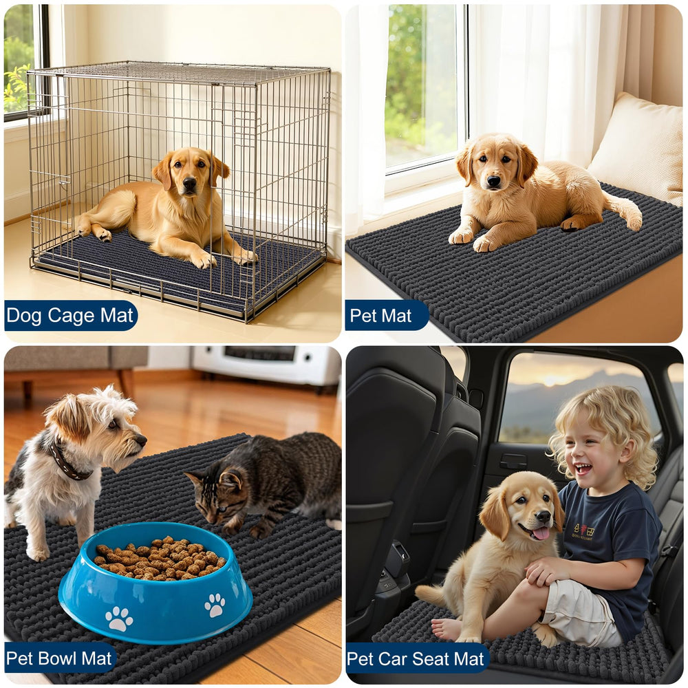 OLANLY tapis entree mince et robuste pour espaces réduits