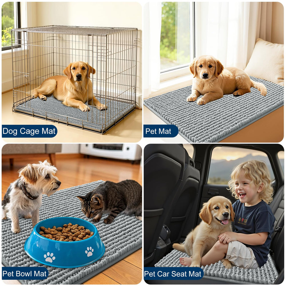 OLANLY Tapis porte idéal pour entrée des chiens, pratique et fiable.